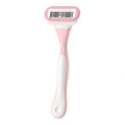 6Pcs Pink Portable 5 Blade Fashion Razor for Women