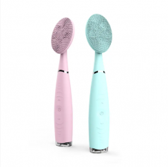 2Pcs Home Mini Waterproof Beauty Deep Cleansing Facial Cleansing Brush