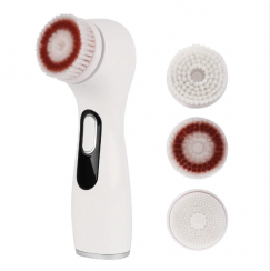 2Pcs Multifunctional 3 in 1 Electric Waterproof Massage Cleansing Brush