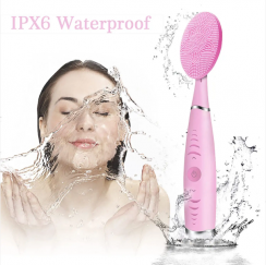 2Pcs Home Mini Waterproof Beauty Deep Cleansing Facial Cleansing Brush